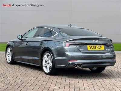 Used 2019 Audi A5 40 TDI Quattro S Line 5dr S Tronic in Glasgow