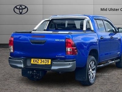 Used 2019 Toyota Hilux 2.4 D-4D Invincible X Auto 4WD Euro 6 (s/s) 4dr (TSS) in Cookstown
