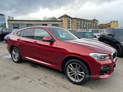 Used 2020 BMW X4 2.0D M SPORT XDRIVE AUTO MHEV 4d 188 BHP ONLY 67240 GENUINE MILES in Belfast