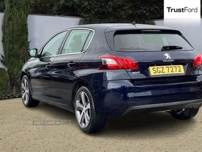 Used 2020 Peugeot 308 1.2 PureTech 130 Allure 5dr- ront & Rear Parking Sensors, Electric Parking Brake, Panoramic Roof, Cr in Belfast