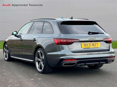 Used 2021 Audi A4 40 TDI 204 Quattro Black Edition 5dr S Tronic in Stockton-on-Tees