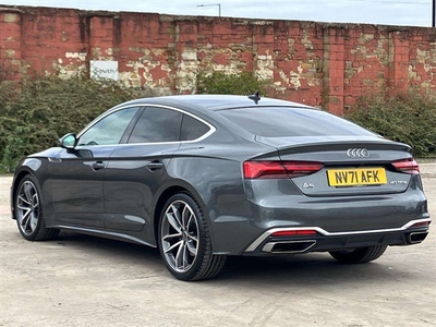 Used 2022 Audi A5 40 TFSI 204 S Line 5dr S Tronic in Stockton-on-Tees