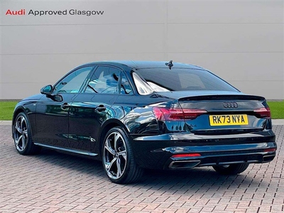 Used 2023 Audi A4 35 TFSI Black Edition 4dr S Tronic in Glasgow