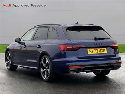 Used 2023 Audi A4 35 TFSI Black Edition 5dr S Tronic in Stockton-on-Tees