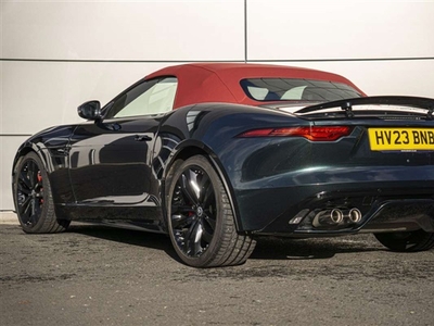 Used 2023 Jaguar F-Type 5.0 P450 Supercharged V8 75 2dr Auto AWD in Southampton