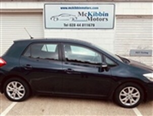 Used 2012 Toyota Auris 1.4 D4D COLOUR COLLECTION in Downpatrick