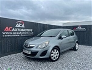Used 2013 Vauxhall Corsa Exclusiv Ac 1.2 in