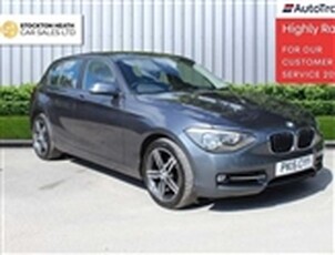 Used 2015 BMW 1 Series 1.6 116I SPORT 5d 135 BHP in Cheshire
