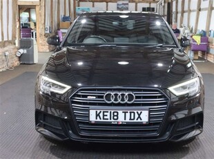 Used 2018 Audi A3 1.5 TFSI Black Edition 5dr S Tronic in Hook