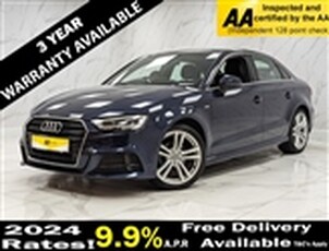 Used 2018 Audi A3 1.5 TFSI S LINE 4d 148 BHP 7SP ECO AUTO SALOON in Lancashire