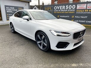 Used 2019 Volvo S90 2.0 T8 TWIN ENGINE R-DESIGN PRO AWD 4d AUTO 385 BHP in