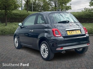 Used 2021 Fiat 500 1.0 Mild Hybrid Dolcevita [Part Leather] 3dr in Southend