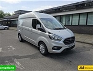 Used 2021 Ford Transit Custom 2.0 340 LIMITED P/V MHEV ECOBLUE 129 BHP IN SILVER WITH 49,700 MILES AND A FULL SERVICE HISTORY, 1 O in London