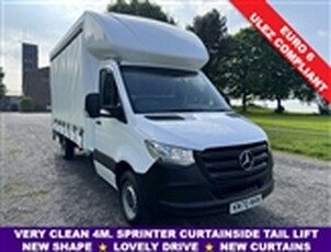 Used 2021 Mercedes-Benz Sprinter 2.1 314Cdi 3.5t. Lwb 4m. Curtainside Luton Tail Lift, Eu 6, Transit 141Bhp in Walsall