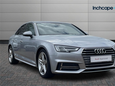 Audi A4 2.0 TDI 190 S Line 4dr [Leather/Alc/Tech Pack]