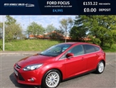 Used 2014 Ford Focus 1.6 ZETEC NAVIGATOR TDCI 2014,£20 Tax,67mpg,Sat Nav,Bluetooth,DAB,Superb Condition in DUNDEE