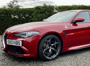 Lovely unmodified, low miles, low owner, well specified Giulia Quadrifoglio