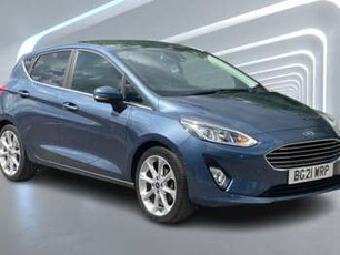 Ford, Fiesta 2021 1.0 EcoBoost Hybrid mHEV 125 Titanium 5dr ** Front & Rear Parking Sensors *