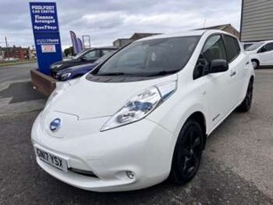Nissan, Leaf 2017 (17) BLACK EDITION 5d 109 BHP IN WHITE WITH 36,537 MILES AND A FULL SERVICE HIST 5-Door
