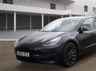 Used 2021 Tesla Model 3 PERFORMANCE AWD 4d 302 BHP in Bedford