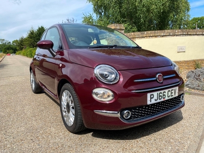 Fiat 500 1.2 (69bhp) LOUNGE (s/s) Hatchback 3d 1242cc