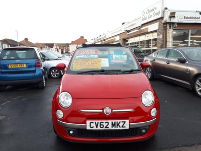 Fiat 500C 1.2 Lounge Convertible From £5
