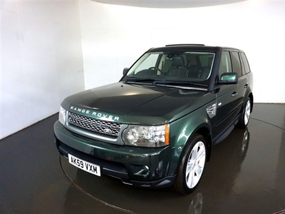 Used 2009 Land Rover Range Rover Sport 5.0 V8 HSE 5d AUTO-2 OWNER LOW MILEAGE EXAMPLE FINISHED IN AINTREE GREEN WITH EBONY LEATHER UPHOLSTE in Warrington