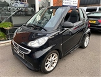Used 2013 Smart Fortwo 1.0 MHD Passion Cabriolet 2dr Petrol SoftTouch Euro 5 (s/s) (71 bhp) in Southampton