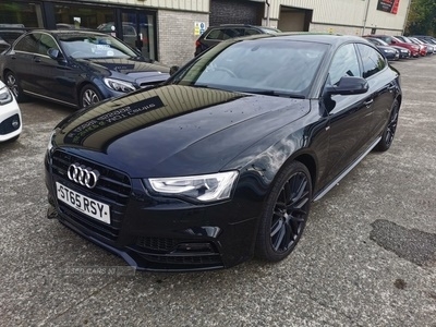 Used 2015 Audi A5 2.0 TDI QUATTRO BLACK EDITION PLUS 5d 187 BHP Part Exchange Welcomed in Bangor