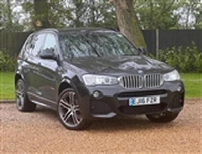 Used 2016 BMW X3 3.0 XDRIVE30D M SPORT 5d 255 BHP in Essex