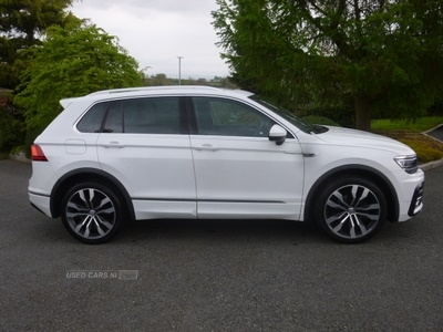 Used 2017 Volkswagen Tiguan 2.0 TDI R-LINE MANUAL DIESEL in Newry