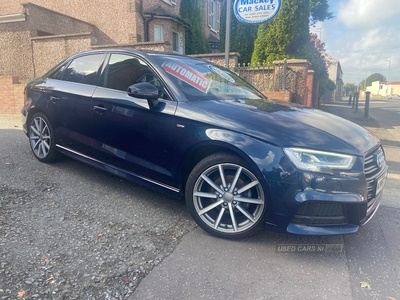 Used 2018 Audi A3 SALOON SPECIAL EDITIONS in Armagh