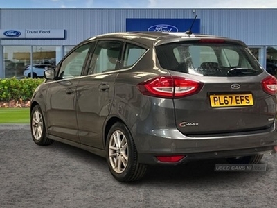 Used 2018 Ford C-Max 1.0 EcoBoost 125 Zetec 5dr- Reversing Sensors, Apple Car Play, Start Stop, Cruise Control, Speed Lim in Belfast