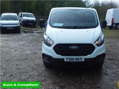 Used 2018 Ford Transit Custom 2.0 300 BASE P/V L1 H1 104 BHP IN WHITE WITH 36,906 MILES AND A FULL SERVICE HISTORY, 1 OWNER FROM N in East Peckham