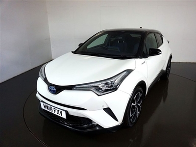 Used 2018 Toyota C-HR 1.8 DYNAMIC 5d AUTO-1 OWNER FROM NEW-HEATED SEATS-BLUETOOTH-CRUISE CONTROL-SATNAV-REVERSE CAMERA-DAB in Warrington