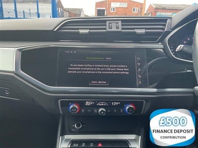 Used 2019 Audi Q3 1.5 TFSI CoD 35 Sport SUV 5dr Petrol Manual Euro 6 (s/s) (150 ps) in Bury