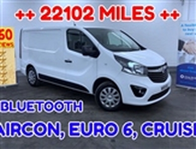 Used 2019 Vauxhall Vivaro 1.6 L1H1 2700 SPORTIVE ++ 22102 MILES ++ AIRCON ++ BLUETOOTH ++ CRUISE CONTROL, EURO 6, AD BLUE, REA in Doncaster