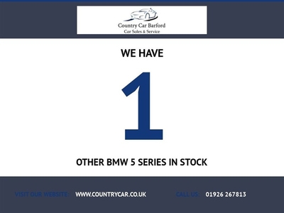 Used 2020 BMW 5 Series 2.0 530E SE 4d 249 BHP in Warwick