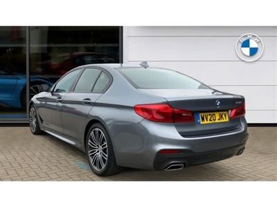 Used 2020 BMW 5 Series 530i M Sport 4dr Auto in Dorchester