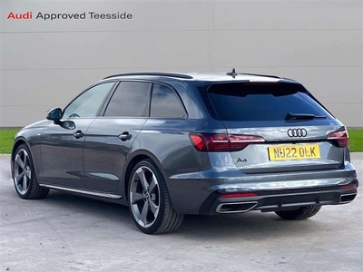 Used 2022 Audi A4 35 TFSI Black Edition 5dr S Tronic in Stockton-on-Tees
