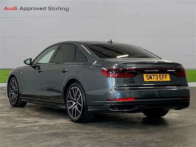 Used 2023 Audi A8 60 TFSI e Quattro Black Edition 4dr Tiptronic in Stirling