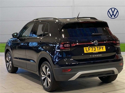 Used 2023 Volkswagen T-Cross 1.0 TSI Black Edition 5dr in Walton-on-Thames