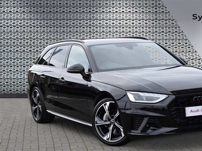 Used Audi A4 40 TFSI 204 Black Edition 5dr S Tronic in Leicester