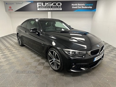 Used BMW 4 Series 3.0 430D M SPORT 2d 255 BHP FULL LEATHER, HEATED SEATS in Bangor