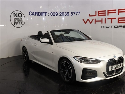 Used BMW 4 Series 420I M SPORT 2dr auto (SAT NAV, FULL LEATHER) in Cardiff
