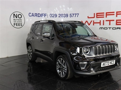 Used Jeep Renegade 1.3 T 4XE PHEV 240 S 5dr auto (SAT NAV, FULL LEATHER) in Cardiff