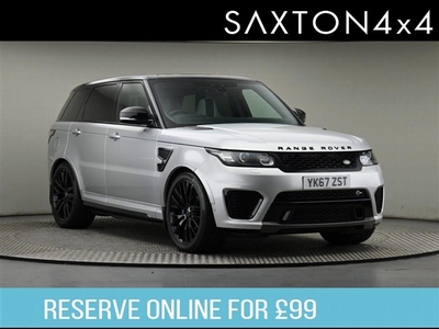 Used Land Rover Range Rover Sport 5.0 V8 S/C SVR 5dr Auto in Chelmsford