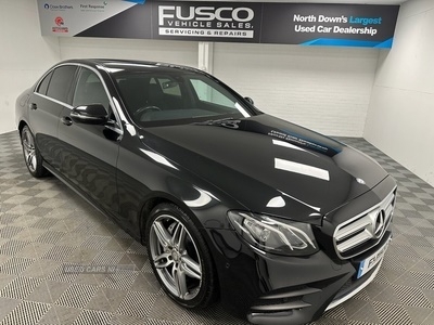 Used Mercedes-Benz E Class 2.0 E 220 D AMG LINE 4d 192 BHP select driving mode, dab radio in Bangor