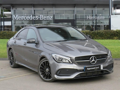 2019 MERCEDES-BENZ Cla Class 1.6 CLA200 AMG Line Night Edition (Plus) Coupe 4dr Petrol Manual Euro 6 (s/s) (156 ps)