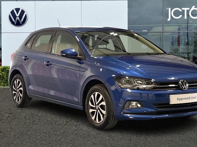 2021 VOLKSWAGEN Polo 1.0 TSI Active Hatchback 5dr Petrol Manual Euro 6 (s/s) (95 ps)